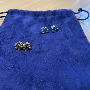 Two Pairs of Tory Burch Earrings